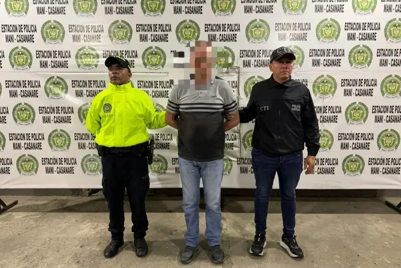 Capturado por las autoridades.