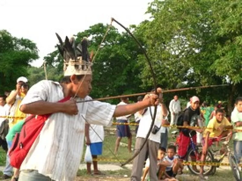En Arauca se realiza el encuentro indígena de la Orinoquia colombiana: Cultura, educación y deportes.