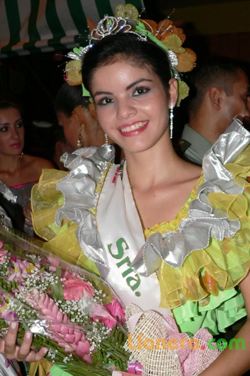 Claret Yerina Guanare Torres de Arauca Virreina del Reinado Internacional del Joropo y la Belleza llanera.