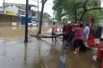 Con motobomba en Libertadores, buscan evacuar agua represada por temporada de lluvias