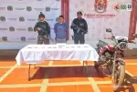  Un hombre de nacionalidad extranjera, a quien se le encontró en su poder un total de 250 cartuchos calibre 5.56 