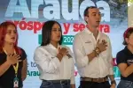 El  alcalde Juan Alfredo Qüenza en la apertura de construcción del Plan de Desarrollo ‘Arauca Próspera y Segura 2024-2027’