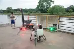 En un dron en Puerto Gaitán, Meta
