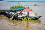 Puerto Carreño recibió a los navegantes que participan en la edición 51 de una de las tradicionales travesías fluviales de la región.
