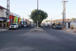 Pavimentación de la avenida Rondón en Arauca.