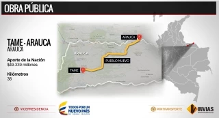 Con una inversión de $49.339 millones, el Gobierno Nacional, a través del Plan de Vías para la Equidad, busca que el departamento de Arauca avance en el mejoramiento de su infraestructura vial.