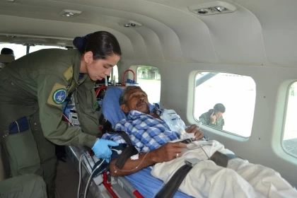 El paciente requería atención hospitalaria de un mayor nivel.