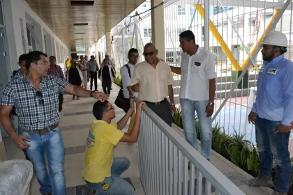 Solo falta un 8% para que la obra de remodelación que se realiza a la infraestructura de la Institución Educativa General Santander Primaria.
