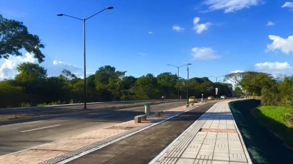 La construcción de la obra tuvo una duración de 8 meses.