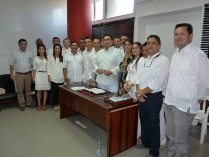 Ante el alcalde de Yopal, John Jairo Torres, asumieron los Secretarios de despacho, que acompañarán a la actual administración en las diferentes dependencias de la administración municipal.