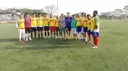 Los monitores de Aguazul recibieron importante capacitación técnica y física del ex jugador profesional del fútbol colombiano, Milton Rodríguez.