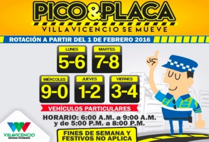 La primera semana hábil de febrero, comprendida entre el lunes primero y el viernes 5, se dedicará para desarrollar labores pedagógicas en la implementación de las modificaciones a la medida de Pico y Placa.