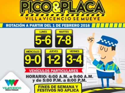 27 conductores fueron sorprendidos por las autoridades infringiendo  el primer día de aplicación de la nueva rotación de la restricción al tránsito para vehículos particulares en Villavicencio.