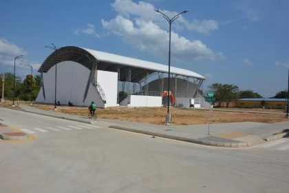 Este domingo será entregado a la comunidad de Saravena Centro Deportivo y Recreativo.