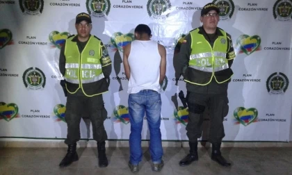 Policía capturó a presunto miembro de banda delincuencia en el Meta.
