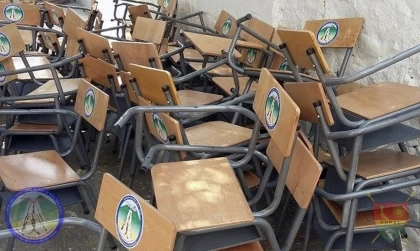 1200 pupitres nuevos llegaron a instituciones educativas que necesitaban este mobiliario, igualmente kits escolares y balones para fútbol.