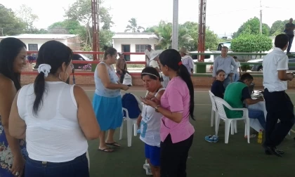 Setenta y nueve Paquetes nutricionales fueron entregados a las personas que pertenecen al programa de Discapacidad del municipio de Sabanalarga.