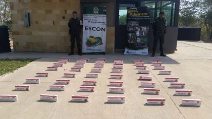 20 mil unidades de cigarrillos fueron incautados en el reten de Caño Jesús en el municipio de Arauca.