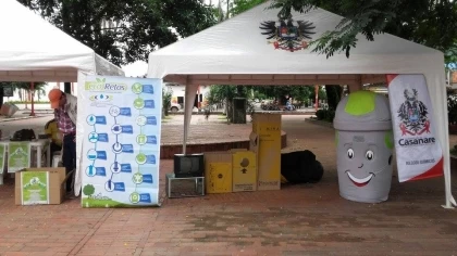 En el Día Mundial del Medio Ambiente, en Casanare creando conciencia sobre el manejo y recolección de residuos de aparatos eléctricos y electrónicos - RAEE.