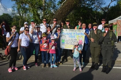 Actividad para rechazar el trabajo infantil en el departamento de Arauca.