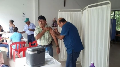 Se desarrolló la Brigada de Salud beneficiando a las familias residentes en el Centro Poblado de Aguaclara de Sabanalarga.