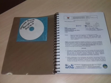 Alcalde de Yopal objeta el Plan de Desarrollo aprobado por el Concejo por ilegal.