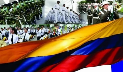 Arauca celebra el ? día de la independencia con desfile cívico militar y encuentro de bandas estudiantiles.