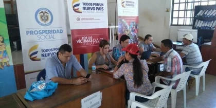 Libretas militares gratuitas entregadas en Vichada beneficiará a víctimas de desplazamiento forzado residentes en los municipios de Cumaribo y Puerto Carreño.