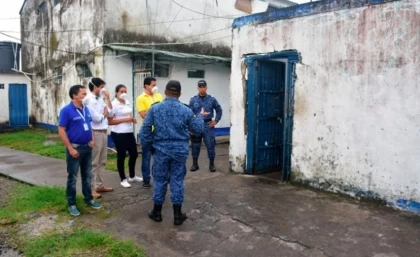 Secretaría de Salud municipal puso en marcha varias medidas luego de la visita efectuada el viernes anterior a las instalaciones del penal donde se presenta un brote de varicela.