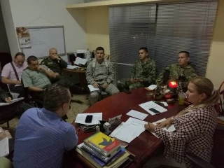 Consejo de seguridad extraordinario departamental con el fin de analizar el impacto social del delito del hurto que viene presentándose en los diferentes municipios de Arauca.