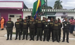 Nueva subestación de policía en la inspección Medellín del Ariari, zona perteneciente al municipio del Castillo en el Meta.