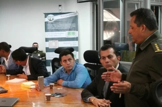 Secretario de Gobierno y concejales se reunieron con el director General de la Policía para plantearle situación de seguridad en Yopal.
