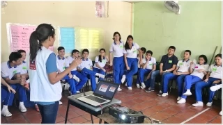 Actividades lúdico educativas, del programa que busca prevenir embarazos a temprana edad en Arauca.