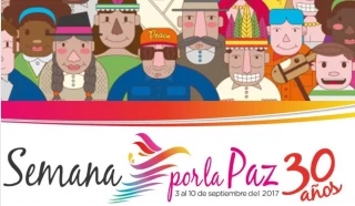 Del 2 al 10 de septiembre la trigésima Semana por la Paz 2017 que en esta ocasión integrará a través de diferentes actividades a todos los municipios del Departamento de Arauca.
