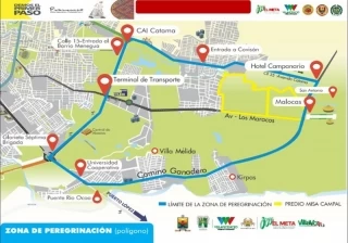 Villavicencio se alista para adoptar las medidas de movilidad con ocasión de la visita del papa Francisco
