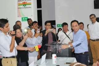 Alcalde presentó en la posesión de la Mesa Directiva del Concejo al coordinador que articulará el proceso de formulación de Plan de Desarrollo