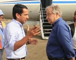 Solicitó alcalde de Villavicencio al Secretario General de la ONU apoyo para seguir trabajando integralmente por las víctimas.