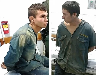 Autoridades capturaron a estos dos hombres como presuntos responsable de muerte de policía en Arauca.