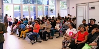 Gobernadora en la reunión de seguimiento cumplida en el Centro Regional de Víctimas, en Villavicencio, que contó con la presencia de diferentes representantes de entidades del departamento.
