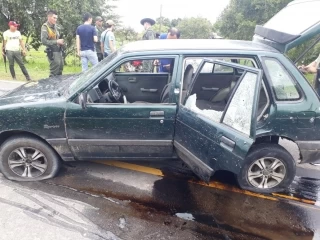 Los hombres que atentado contra ganadero araucano, se movilizaban en este vehículo.