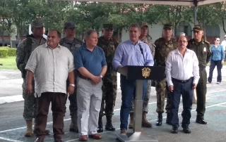 Gracias al trabajo articulado entre la Fuerza Pública, las autoridades civiles y la comunidad, ha mejorado en forma notable la seguridad en el departamento de Arauca, informó el Presidente Iván Duque al término del Consejo de Seguridad que lideró este jueves en esta ciudad.