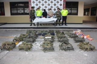 Ejército Nacional capturó a dos presuntos guerrilleros de la disidencias de la farc y desvinculó a niño que había sido reclutado por este grupo armado.
