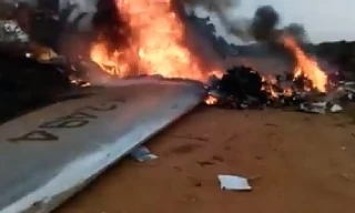 Doce persona murieron en accidente de DC-3 accidentado en el departamento del Meta, el avión cubría la ruta entre San José del Guaviare y Villavicencio.