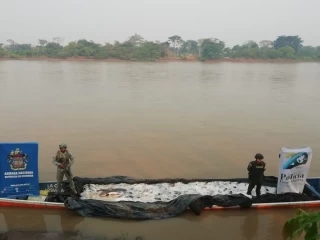 Las autoridades incautaron tres mil kilos de pescado de procedencia venezolana, el cual no cumplía con lo estándares sanitarios para el consumo.