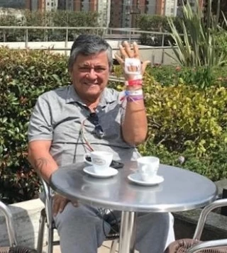 Cholo Valderrama se recupera de intervención quirúrgica del corazón realizada el pasado dos de abril.