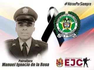 En hospital de Saravena murió policía herido en Tame el pasado sábado.