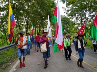 Presidente Iván Duque dará la bienvenida a los caminantes y tropas del Ejército, que iniciaron un recorrido por la Ruta Libertadora en la ciudad de Arauca, el pasado 4 de junio, el cual concluirá en Bogotá, el próximo 10 de agosto. Foto: Oscar Anzola - caminante.