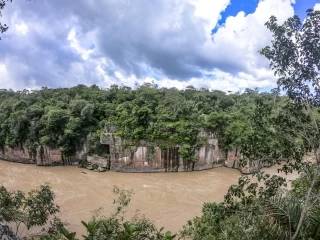 Parques Nacionales Naturales de Colombia y Cormacarena firmaron junto a 16 familias campesinas acuerdos para conservar el bosque húmedo tropical y su diversidad biológica.