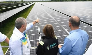 Ecopetrol y AES Colombia pusieron en operación, el mayor parque solar de autogeneración de energía que se ha construido en el país, localizado en el municipio de Castilla La Nueva, en el departamento del Meta.