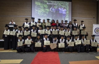 Luego de tres meses de formación intensiva e integral en Yopal, 34 excombatientes de las Farc-Ep que hicieron parte de un proceso formativo con la Agencia para la Reincorporación y la Normalización (ARN), se certificaron como Técnicos Laboral en Agentes de Viaje y Turismo.
